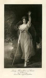 Emma Lady Hamilton by George Romney