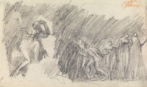 Figure Composition Study 5 by George Romney