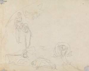Figure Study 16 by George Romney