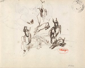 Frolicking Goat: Three Sketches