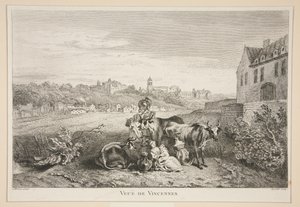 View of Vincennes by George Romney