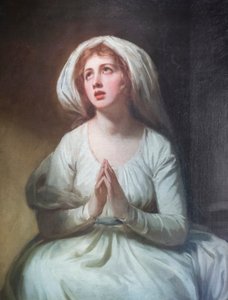 Lady Hamilton at prayer by George Romney