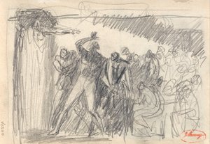 MacBeth: Banquet Scene by George Romney