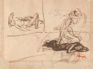 Reclining Figures by George Romney