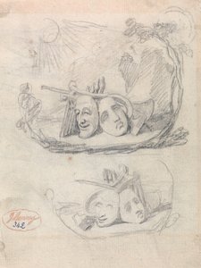 Richard Cumberland Frontispiece by George Romney