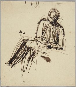 Seated Figure by George Romney