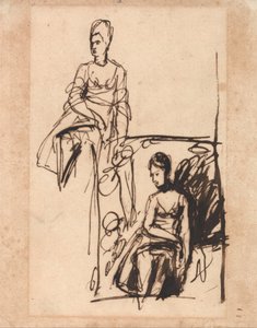 Seated Woman, Two Studies