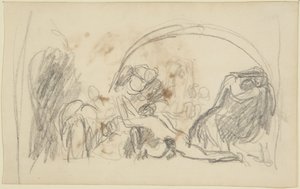 Sketch for Howard Visiting Prisons