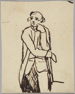 Standing Male Figure by George Romney