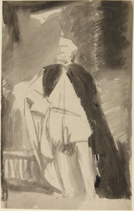 Study for the Portrait of a Man in a Long Cape by George Romney