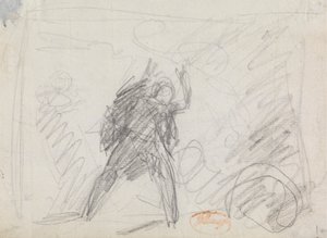Study of a Standing Figure by George Romney