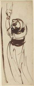 Study of a Child Reaching Up