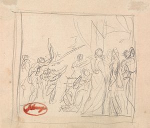 The Croquet Match Gone Awry by George Romney