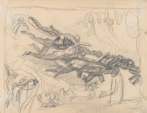 The Temptation of Christ by George Romney