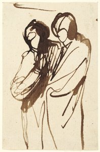 Two Standing Figures
