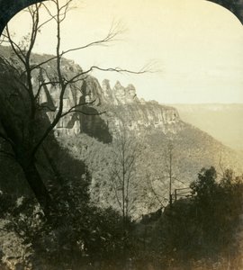 The Katoomba and Jamieson Basins, Blue Mountains, New South Wales, Australia, 1908 by George Rose