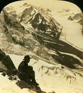 The Tasman and Rudolph Glaciers, Southern Alps, New Zealand, c1909