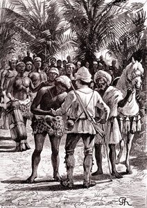 Explorer in the Great Lakes in Sudan by George Roux