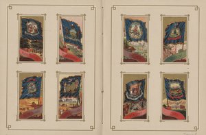 Flags of All Nations and the United States of America - Pages 29 and 30, 1887