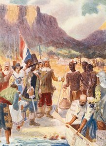 The Landing of Van Riebeck by George Salisbury Smithard