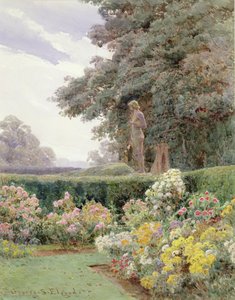 A Corner of the Garden by George Samuel Elgood