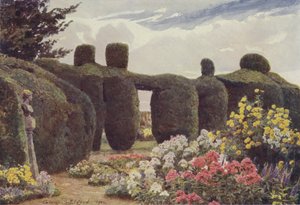 The Yew Hedge, Campsey Ashe