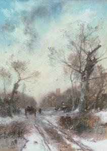 Winter Landscape by George Sheffield