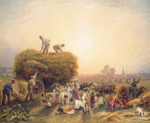 Haymaking, 1832 by George Shepherd