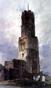 Irthlingborough Church, Northamptonshire by George Shepherd