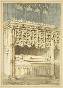 Monument to Sir Thomas Mede in St Mary Redcliffe by George Shepherd