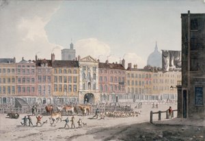 Smithfield Market, City of London by George Shepherd