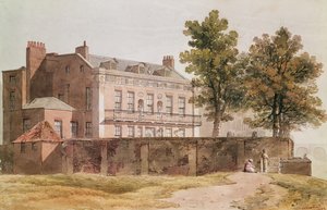 View of Grosvenor House at Millbank, 1809 by George Shepherd