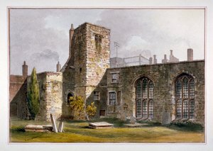 View of the Savoy Chapel, Savoy Palace, Westminster