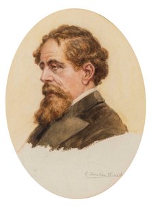 Portrait of Charles Dickens