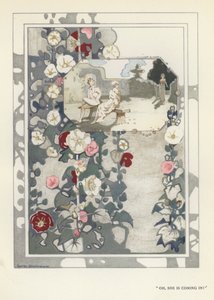 Illustration for The Happy Hypocrite by Max Beerbohm by George Sheringham