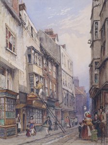 Bell Yard near Chancery Lane, London, 1835
