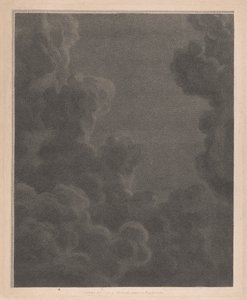 West Window of the Chapel, New College Oxford, Clouds, Part of the Nativity Scene by George Siegmund Facius