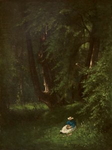 In the Woods by George Snr. Inness