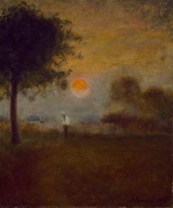 Moonrise by George Snr. Inness