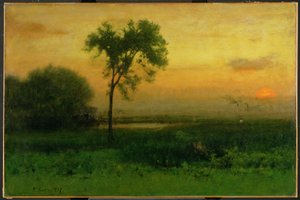 Sunrise by George Snr. Inness
