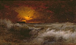 Sunset Over the Sea, 1887