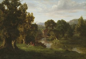 The Old Mill by George Snr. Inness