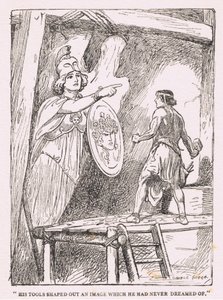 The Golden Fleece: His Tools Shaped Out an Image Which He Had Never Dreamed Of