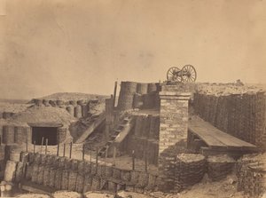 Fortifications Near Charleston, South Carolina by George Stacy.