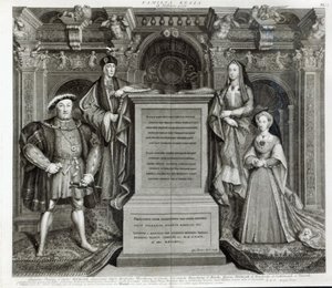Familia Regia, or The Family of Henry VIII, 1742 by George Vertue