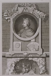 Henry I King of England, Engraved by the Artist by George Vertue