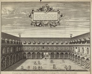 The Quadrangle on the Inside of the Royal Exchange