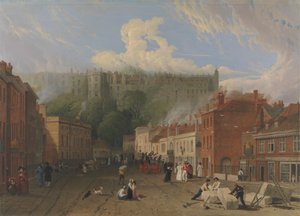 A View of Thames Street, Windsor by George Vincent