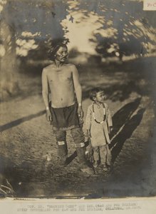 Hon. Mr. Growing Horn and Son. (Sac and Fox Indian) Chief Counselor for Sac and Fox Indian, Oklahoma, in 1873 by George W. Ingalls