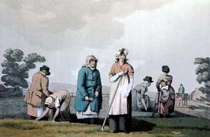 Lowkers - women who weeded corn by George Walker of Seacroft